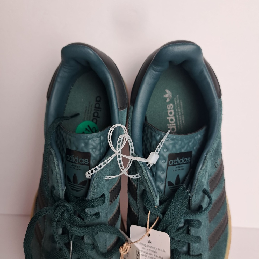 Adidas Gazelle Bold Aurora Ivy Black Gum Womens  JQ3583 NEW Size 7.5 - Picture 7 of 11